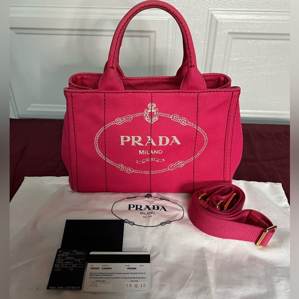 Prada Pink Canapa Peonia